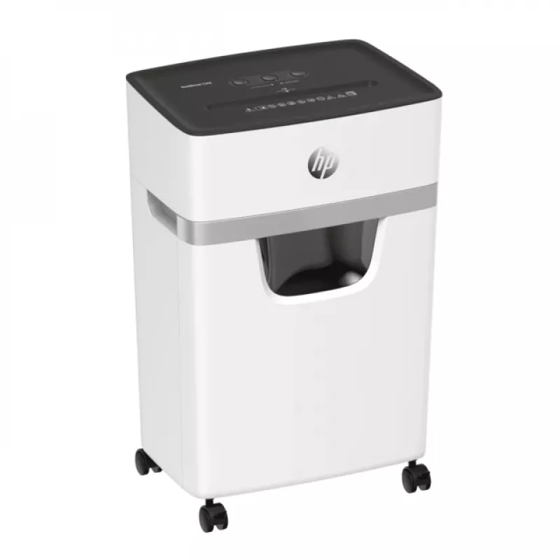 HP OneShred 15CC skartovačka časticový rez 65 dB 22 cm biela