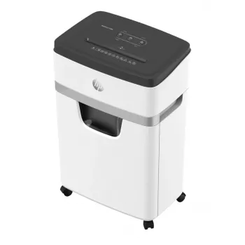 Skartovačka HP OneShred 12MC mikrostrih 2x15 mm 12 listov 25 L 65 dB 220 mm biela