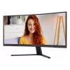 AOC B3 CU34B3E počítačový monitor 86,4 cm (34 inch) 3440 x 1440 pixelov Wide Quad HD LED čierny
