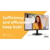AOC B3 U27B3CF počítačový monitor 68,6 cm (27 inch) 3840 x 2160 pixelov 4K Ultra HD LCD čierny