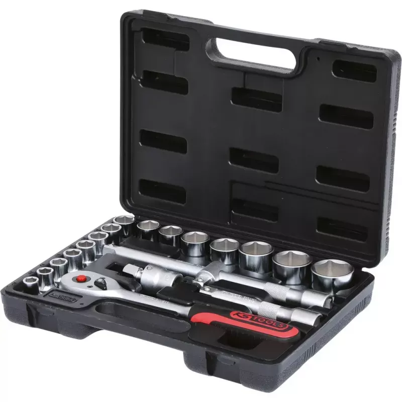 Sada nástrčných kľúčov KS Tools 911.0620 1/2 palca pohon 20 nástrčiek 3,3 kg