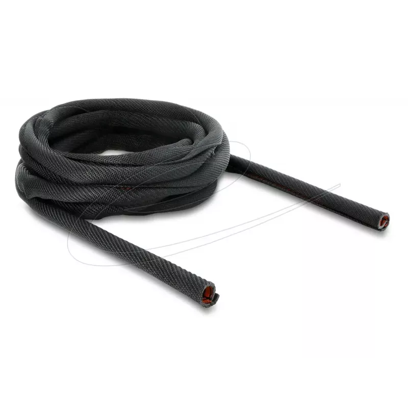 Ochranná hadica na káble samozatváracia dvojvrstvová DELOCK 5 m × 16 mm, čierna