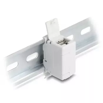 DeLOCK 90768 Keystone modul plochý sivý RJ-45