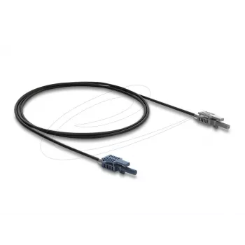 DELOCK optický adaptér 90998 multimódový POF kábel 100 cm čierny/sivý