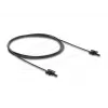 DELOCK plastový POF optický kábel HFBR 4532‑4532Z simplex ST‑na‑ST 2 m