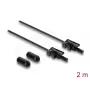 DELOCK plastový POF optický kábel HFBR 4532‑4532Z simplex ST‑na‑ST 2 m