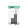 InLine adaptér patch kábla Cat.6A, RJ45 konektor samec/samica, 90° zahnutý nadol
