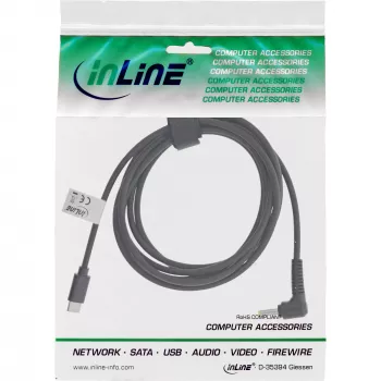 InLine nabíjací kábel USB-C na BenQ/ASUS notebook (okrúhly/malý), 2 m