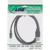 InLine USB DC napájací adaptér kábel, USB A samec na DC 3,5x1,35 mm, 3 m