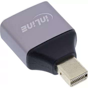 InLine 17291C káblový adaptér DisplayPort Mini DisplayPort sivý, čierny