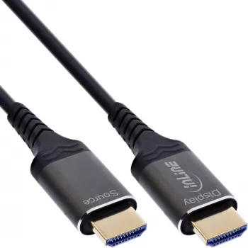 InLine 17930X HDMI kábel 30 m HDMI Type-A (Standard) čierny