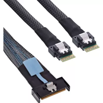 InLine 27663B Serial Attached SCSI (SAS) kábel 0,75 m 32 Gbit/s