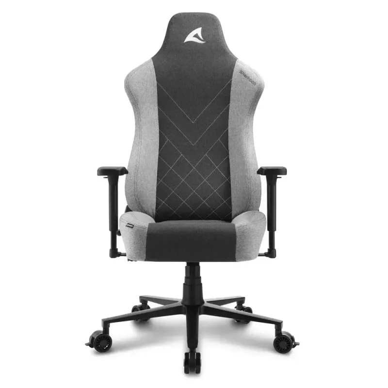 Gamingová stolička Sharkoon SKILLER SGS30 látkový poťah čierna sivá