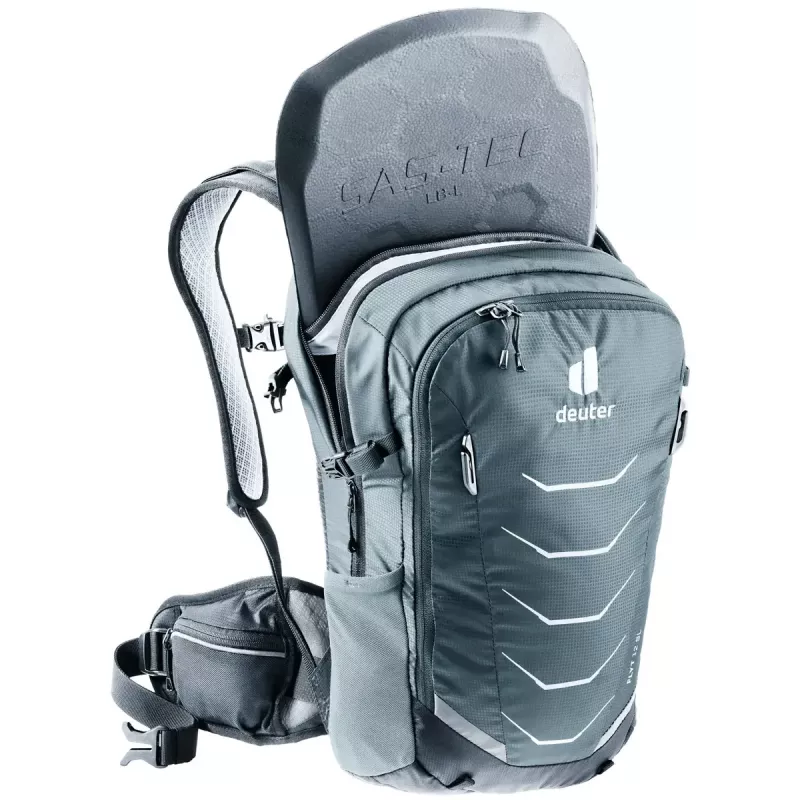 Cyklistický batoh Deuter Flyt 12 SL sivý polyamid polyester