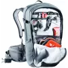 Cyklistický batoh Deuter Flyt 12 SL sivý polyamid polyester