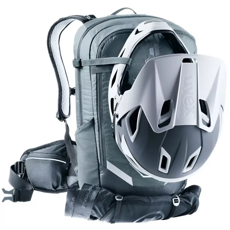 Cyklistický batoh Deuter Flyt 12 SL sivý polyamid polyester