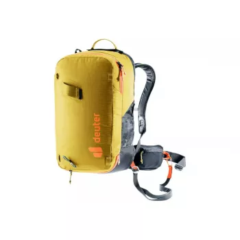 Lavínový batoh DEUTER Alproof Lite 22 – 22 L, kurkuma/čierny, ľahký, spoľahlivý