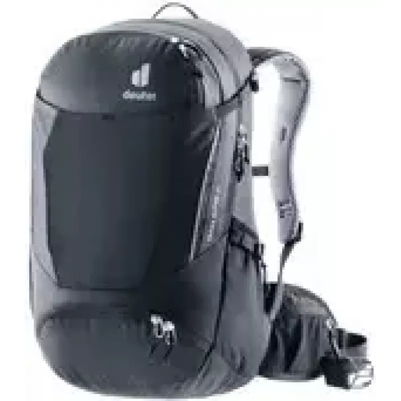 Batoh DEUTER Trans Alpine 24 — cyklistický batoh, 24 l, čierny