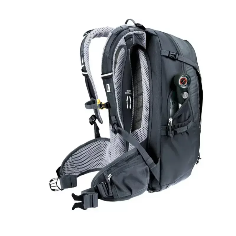 Batoh DEUTER Trans Alpine 24 — cyklistický batoh, 24 l, čierny