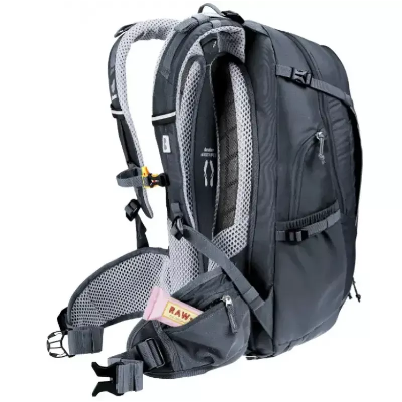 Batoh DEUTER Trans Alpine 24 — cyklistický batoh, 24 l, čierny