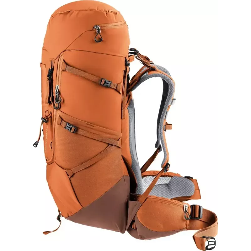 Trekkingový batoh DEUTER Aircontact Core 45+10 SL — chestnut-umbra, objem 45+10 l