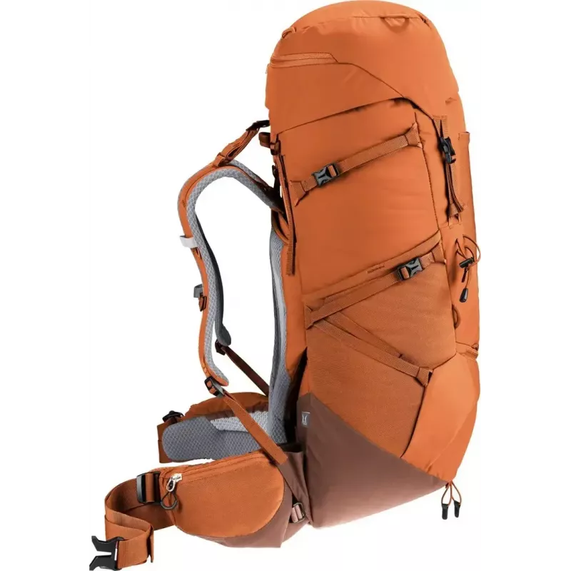 Trekkingový batoh DEUTER Aircontact Core 45+10 SL — chestnut-umbra, objem 45+10 l