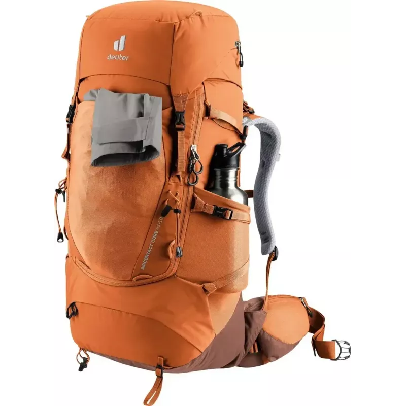 Trekkingový batoh DEUTER Aircontact Core 45+10 SL — chestnut-umbra, objem 45+10 l