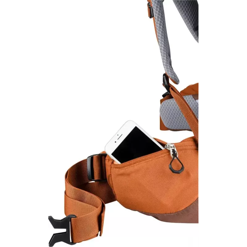 Trekkingový batoh DEUTER Aircontact Core 45+10 SL — chestnut-umbra, objem 45+10 l