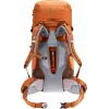 Trekkingový batoh DEUTER Aircontact Core 45+10 SL — chestnut-umbra, objem 45+10 l