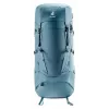 Batoh DEUTER Aircontact Core 60+10, vnútorný rám, 60 l (+10 l), 2,31 kg, modrý