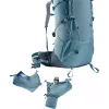 Batoh DEUTER Aircontact Core 60+10, vnútorný rám, 60 l (+10 l), 2,31 kg, modrý