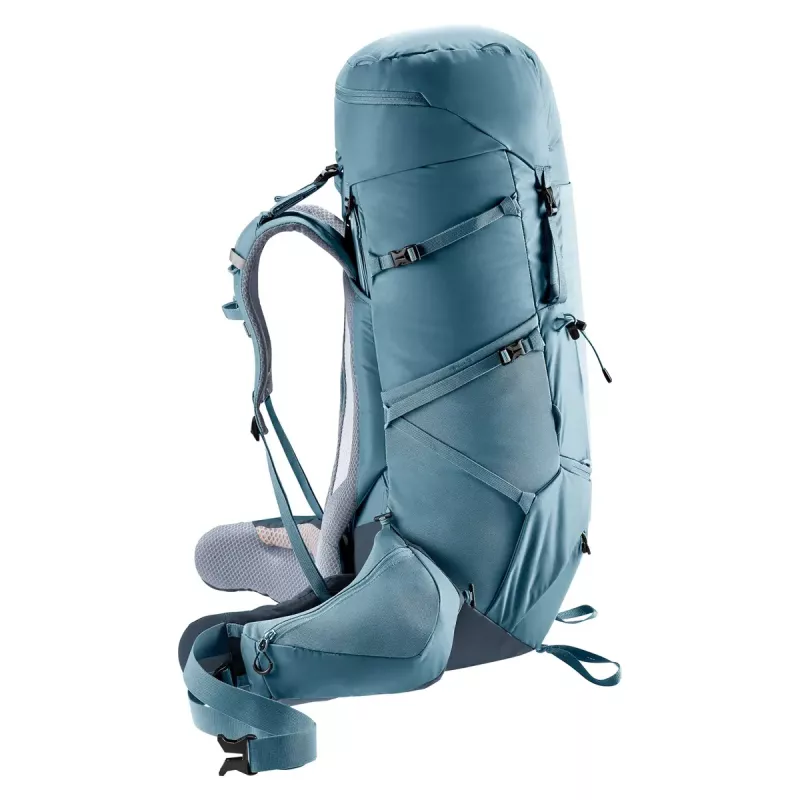 Batoh DEUTER Aircontact Core 60+10, vnútorný rám, 60 l (+10 l), 2,31 kg, modrý