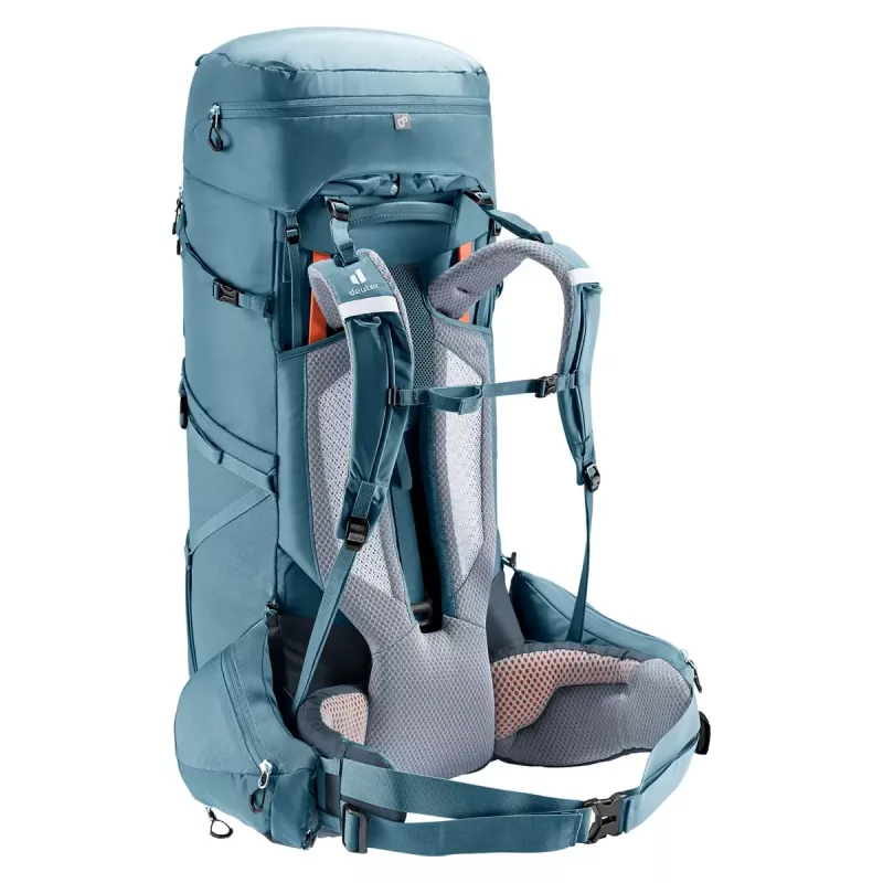 Batoh DEUTER Aircontact Core 60+10, vnútorný rám, 60 l (+10 l), 2,31 kg, modrý