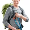 Turistický batoh DEUTER Trail Pro 33 — 33 l, polyamid, pláštenka, vetranie, bedrový pás