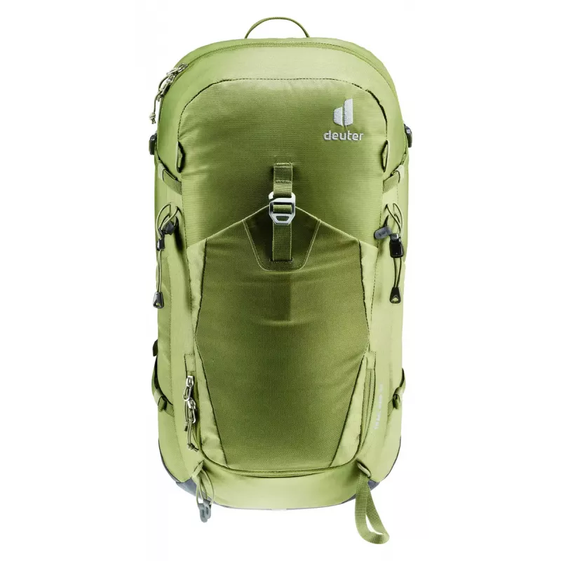 Turistický batoh DEUTER Trail Pro 33 — 33 l, polyamid, pláštenka, vetranie, bedrový pás