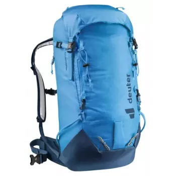 Batoh DEUTER Freescape Lite 26 l — bezrámový skialpinistický batoh, 26 l, 1,18 kg, top loading, modrá