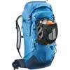 Batoh DEUTER Freescape Lite 26 l — bezrámový skialpinistický batoh, 26 l, 1,18 kg, top loading, modrý
