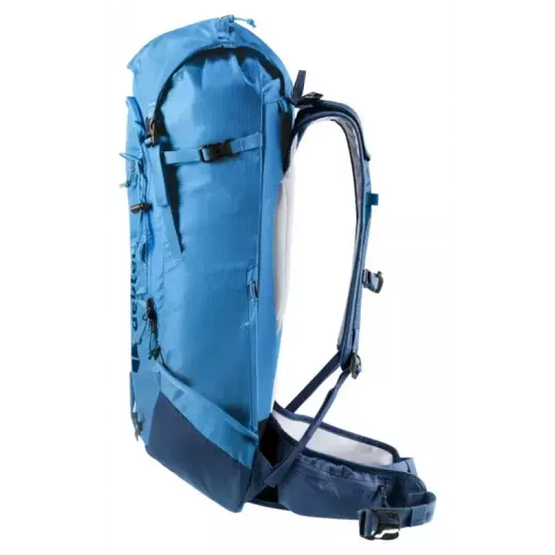 Batoh DEUTER Freescape Lite 26 l — bezrámový skialpinistický batoh, 26 l, 1,18 kg, top loading, modrý
