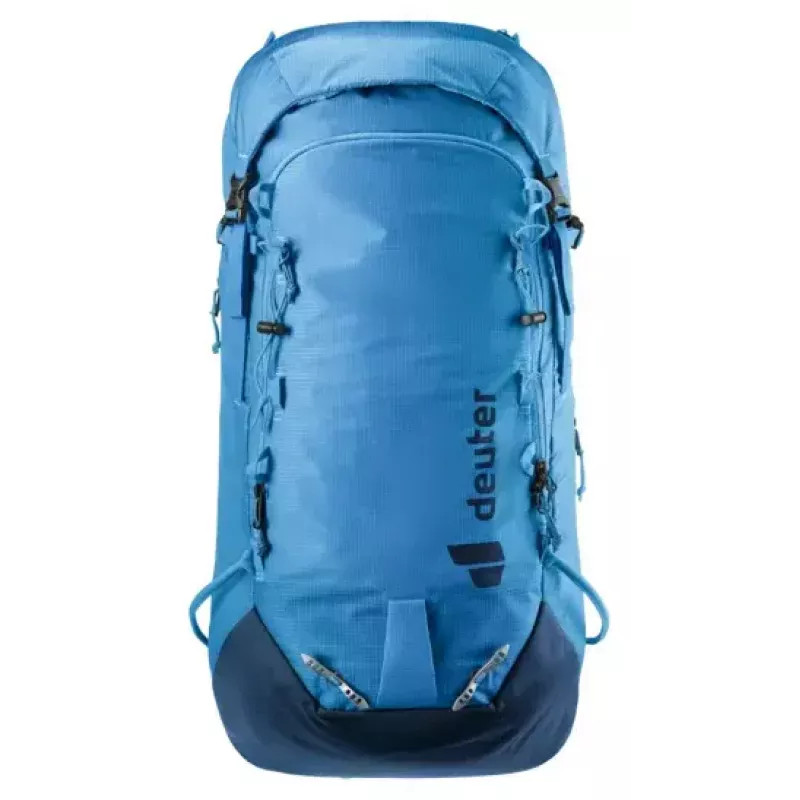 Batoh DEUTER Freescape Lite 26 l — bezrámový skialpinistický batoh, 26 l, 1,18 kg, top loading, modrý