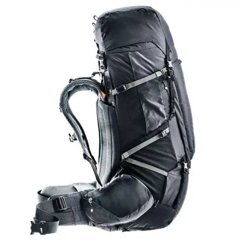 Batoh DEUTER Aircontact Pro 75+10 — objem 75+10 l, čierny, odolný vodoodpudivý