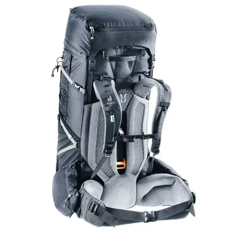 Batoh DEUTER Aircontact Pro 75+10 — objem 75+10 l, čierny, odolný vodoodpudivý