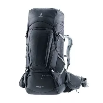 Batoh DEUTER Aircontact Pro 75+10 — objem 75+10 l, čierny, odolný vodoodpudivý