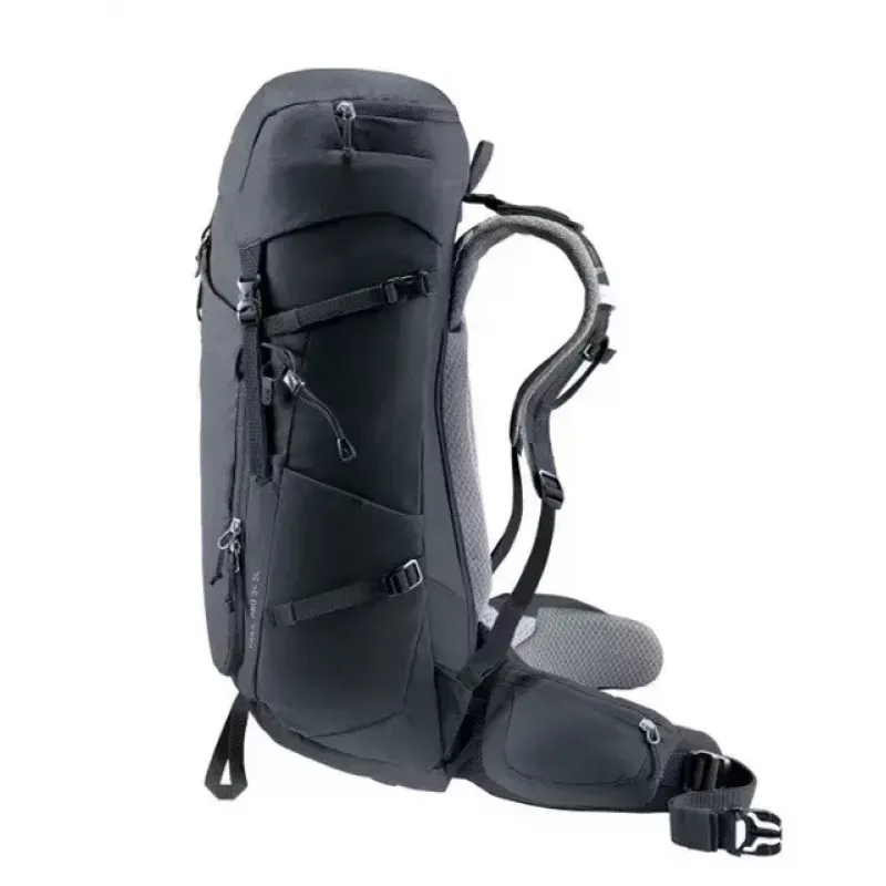 Batoh DEUTER Trail PRO 34 SL — dámsky trekingový batoh 34 L, ľahký, robustný, čierny