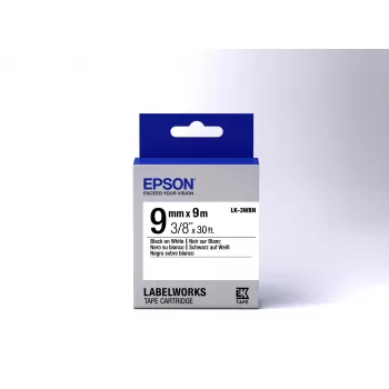 Epson kazeta s etiketami Standard LK-3WBN štandardná čierna/biela 9 mm (9 m)