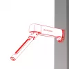 Ručné pracovné svietidlo Ledlenser 502736 12 W LED čierna