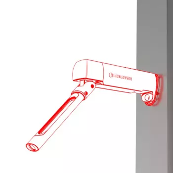 Ručné pracovné svietidlo Ledlenser 502736 12 W LED čierna