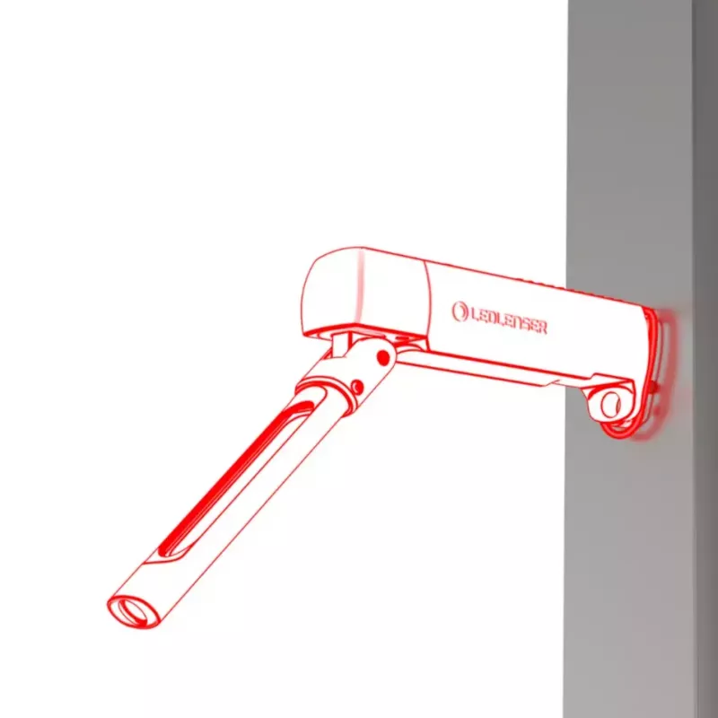 Ručné pracovné svietidlo Ledlenser 502736 12 W LED čierna