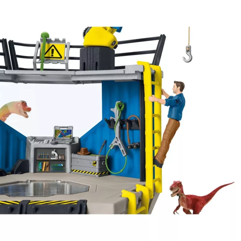 Sada na hranie s dinosaurami Schleich Veľká dino výskumná stanica