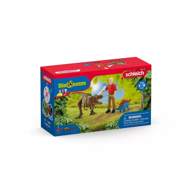 Hračka s dinosaurami Schleich Tyrannosaurus Rex Attack