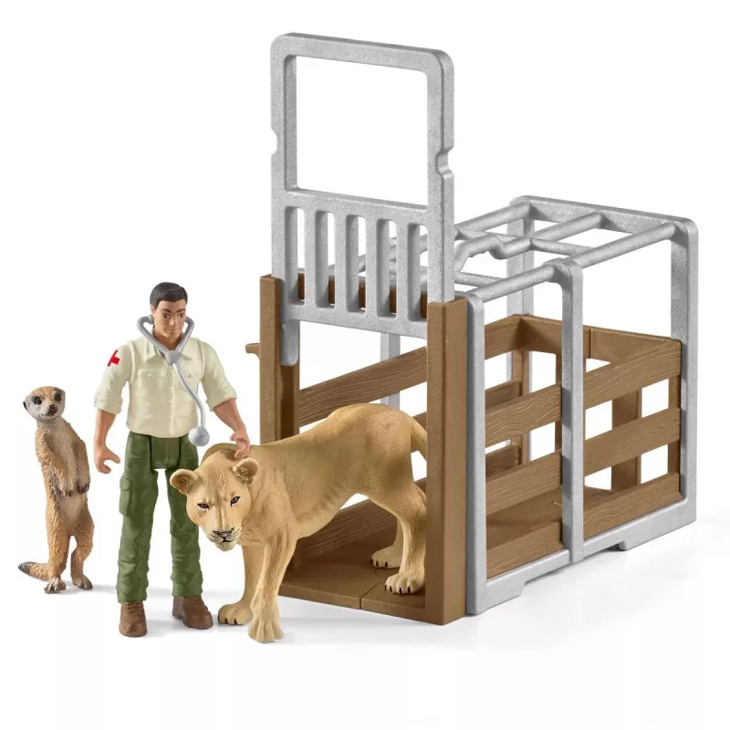 Veľký záchranársky kamión Schleich WILD LIFE 42475